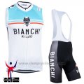 2015 Wind Vest Bianchi White and Bluee