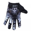 Rock Full Finger Gloves Cycling Black and Red