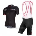 2017 Cycling Jersey Nalini Sinello Ti Black Short Sleeve and Bib Short