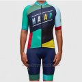 2017 Cycling Jersey Maap Blue and Sky Blueee Short Sleeve and Bib Short