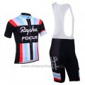 2013 Cycling Jersey Rapha Black Short Sleeve and Bib Short