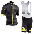 2017 Cycling Jersey Northwave Blade Black Short Sleeve and Bib Short