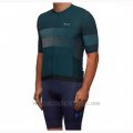 2019 Cycling Jersey Maap Aether Dark Green Short Sleeve and Bib Short