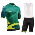 2018 Cycling Jersey Northwave Blade Green Short Sleeve and Bib Short