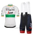 2018 Cycling Jersey Trek Segafredo Champion Ireland Short Sleeve and Bib Short