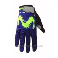 2017 Movistar Full Finger Gloves Cycling