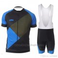 2018 Cycling Jersey Ktm Black Bluee Short Sleeve and Bib Short