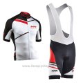 2017 Cycling Jersey Northwave White Short Sleeve and Bib Short