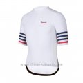 2019 Cycling Jersey Spexcel White Short Sleeve and Overalls