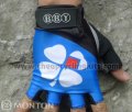 2012 FDJ Gloves Cycling Bluee