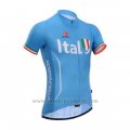 2014 Cycling Jersey Fox Cyclingbox Light Blue Short Sleeve and Bib Short