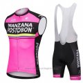 2018 Wind Vest Manzana Postobo Pink