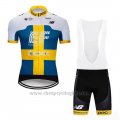 2019 Cycling Jersey EF Education First Sweden Short Sleeve and Bib Short