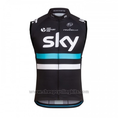 2016 Wind Vest Sky Black and Bluee