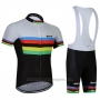 2018 Cycling Jersey UCI World Champion Jokvie Short Sleeve and Bib Short