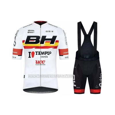 2021 Cycling Jersey BH Templo White Short Sleeve and Bib Short