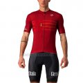 2021 Cycling Jersey Giro D'italy Red Short Sleeve and Bib Short