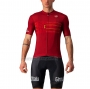 2021 Cycling Jersey Giro D'italy Red Short Sleeve and Bib Short