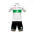 2022 Cycling Jersey Plantur Pura White Short Sleeve and Bib Short