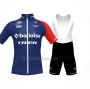 2024 Cycling Jersey Baloise Trek Blue Red Short Sleeve And Bib Short