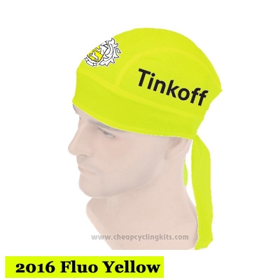 2015 Saxo Bank Tinkoff Scarf Cycling Light Yellow [BQXE-1238]