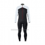 2021 Cycling Jersey Mavic White Long Sleeve and Bib Short