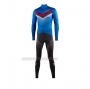 2021 Cycling Jersey Nalini Blue Long Sleeve and Bib Short