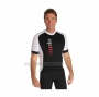 2021 Cycling Jersey RH+ White Short Sleeve and Bib Short