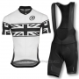 2016 Cycling Jersey Assos White Short Sleeve and Bib Short