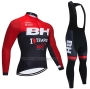 2021 Cycling Jersey BH Templo Red Black Long Sleeve and Bib Short