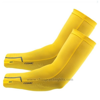 2017 Mavic Arm Warmer Cycling Yellow