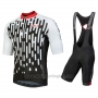 2018 Cycling Jersey Nalini Podio White Short Sleeve and Bib Short