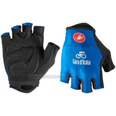 2021 Giro D'italy Gloves Cycling Blue