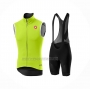 2021 Wind Vest Castelli Bright Green Short Sleeve and Bib Short