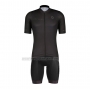 2022 Cycling Jersey Scott Black Short Sleeve and Bib Short