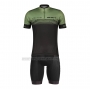 2022 Cycling Jersey Scott Green Short Sleeve and Bib Short