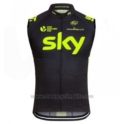 2016 Wind Vest Sky Black and Green