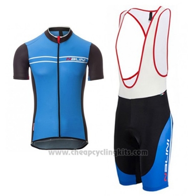 2017 Cycling Jersey Nalini Sinello Ti Bluee Short Sleeve and Bib Short