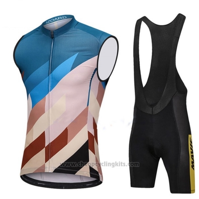 2018 Wind Vest Mavic Blue and Marron