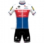 2021 Cycling Jersey Deceuninck Quick Step Champion Czech Republic Short Sleeve and Bib Short