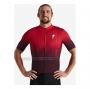 2021 Cycling Jersey Specialized Deep Red Short Sleeve and Bib Short