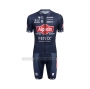 2022 Cycling Jersey Alpecin Fenix Deep Blue Short Sleeve and Bib Short