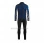 2021 Cycling Jersey Assos Blue Long Sleeve and Bib Short