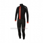 2021 Cycling Jersey RH+ Red Long Sleeve and Bib Short