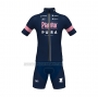 2022 Cycling Jersey Plantur Pura Deep Blue Short Sleeve and Bib Short