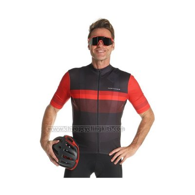 2021 Cycling Jersey Northwave Red Short Sleeve and Bib Short