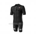 2022 Cycling Jersey Giro d'Italia Black Short Sleeve and Bib Short