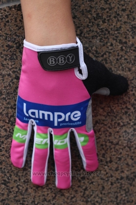 2014 Lampre Full Finger Gloves Cycling