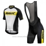 2017 Cycling Jersey Mavic White Short Sleeve and Bib Short