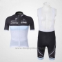 2011 Cycling Jersey Trek Leqpard Sky Blue and Black Short Sleeve and Bib Short